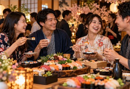 日本町・寿司交流イベント（イメージ）