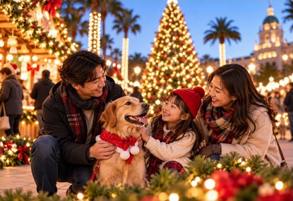 ペットと楽しむクリスマスイベント（イメージ）