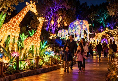 オークランド動物園・グローファリ（イメージ）