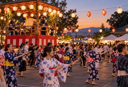 サンノゼ盆踊り大会（イメージ）