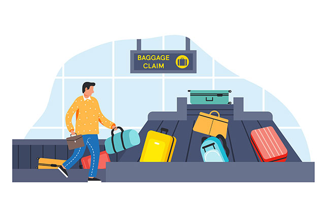 荷物受け取り（Baggage Claim）