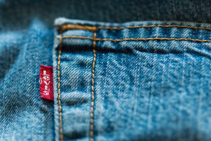 Levi'sのジーンズ