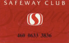Safeway Club Card